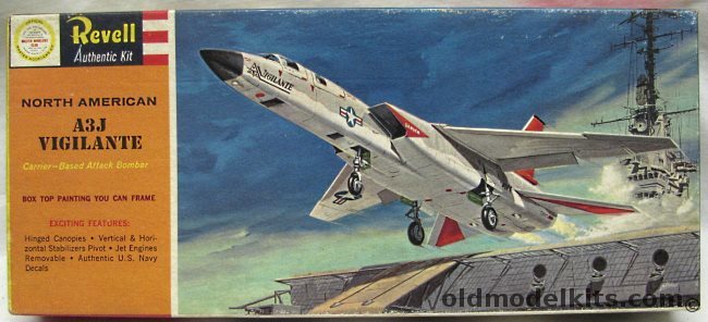 Revell 1/82 A3J Vigilante - Master Modelers Club Issue, H165-98 plastic model kit